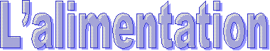 Lalimentation